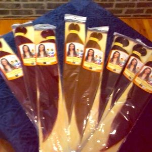 New Pre-Stretched hair 52”/2p